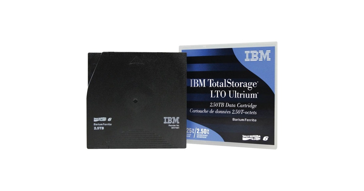 IBM LTO Ultrium 6 Medium, Streamer-Medium