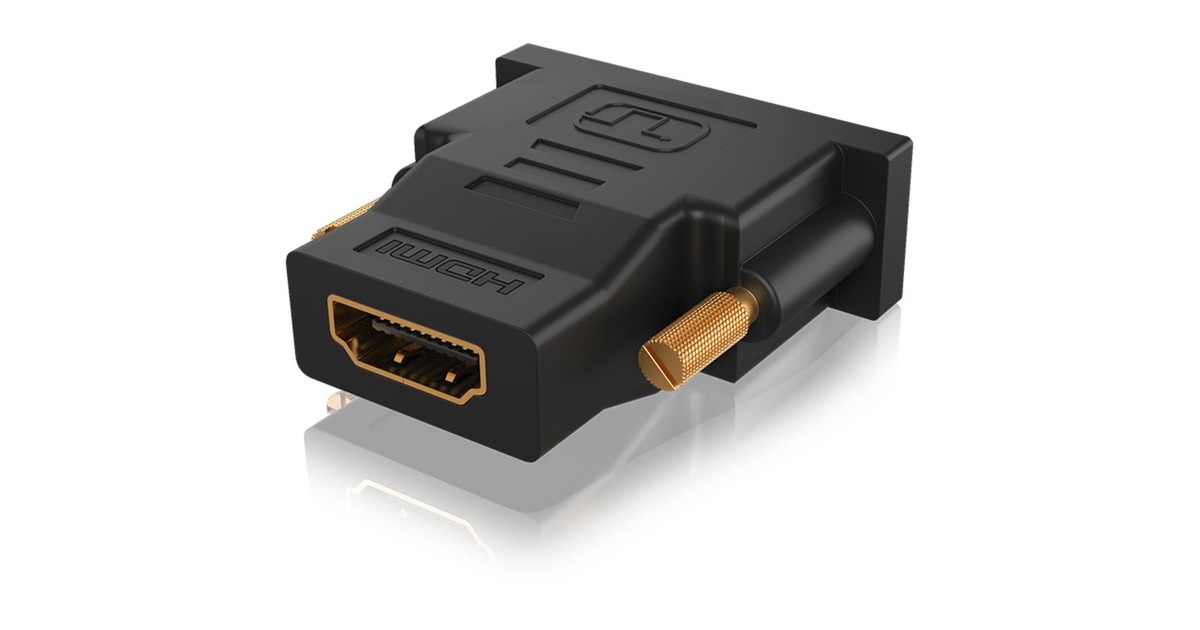 HDMI Adapter IB-AC552(schwarz, bidirektionaler Videoadapter)