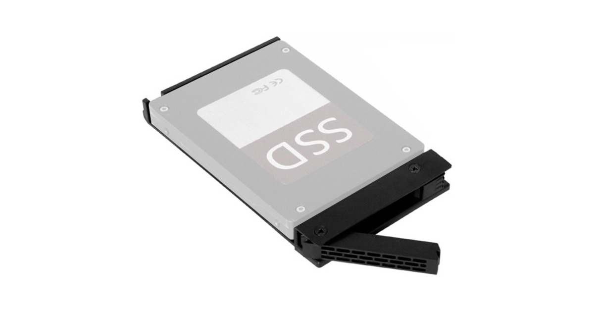 ICY BOX ExpressTray Mini MB322TP-B, Laufwerkstrays(schwarz, für ICY DOCK ExpressCageMB322SP-B und MB326SP-B)