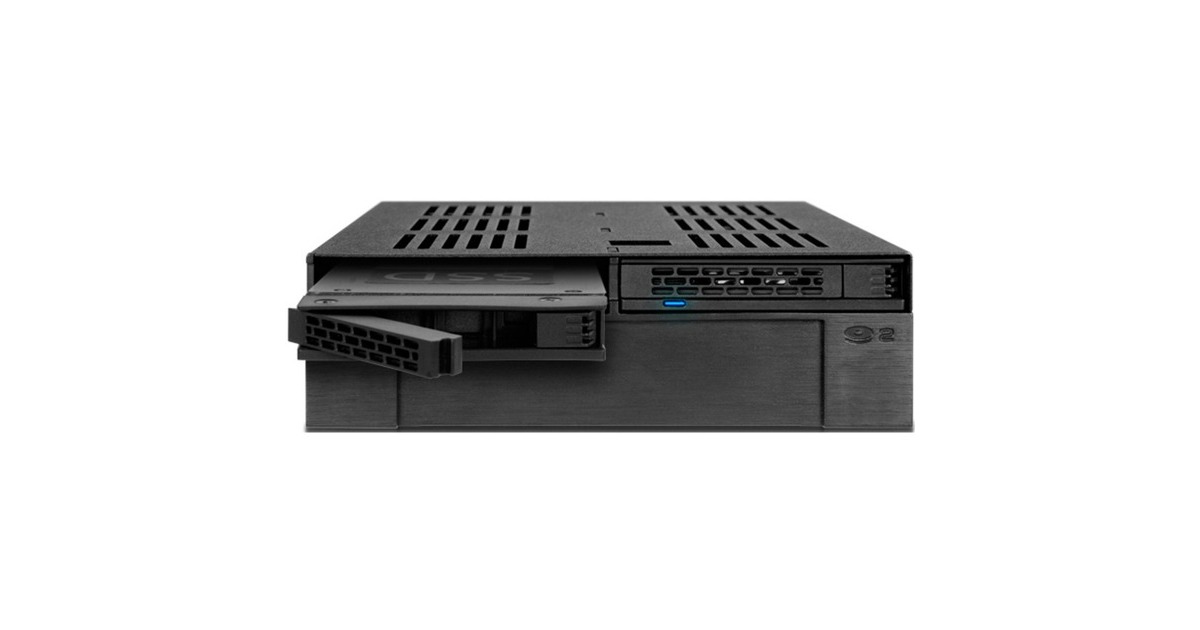 ICY BOX ExpressTray Mini MB322TP-B, Laufwerkstrays(schwarz, für ICY DOCK ExpressCageMB322SP-B und MB326SP-B)