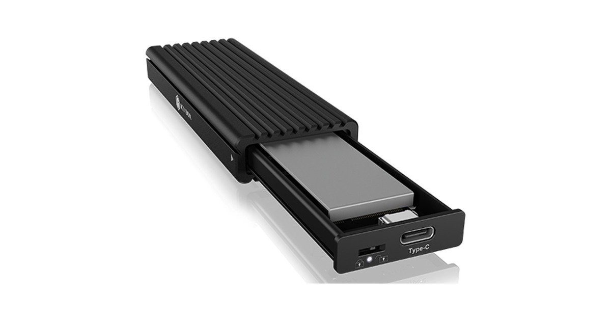 ICY BOX IB-1817MCT-C31, Laufwerksgehäuse(schwarz)