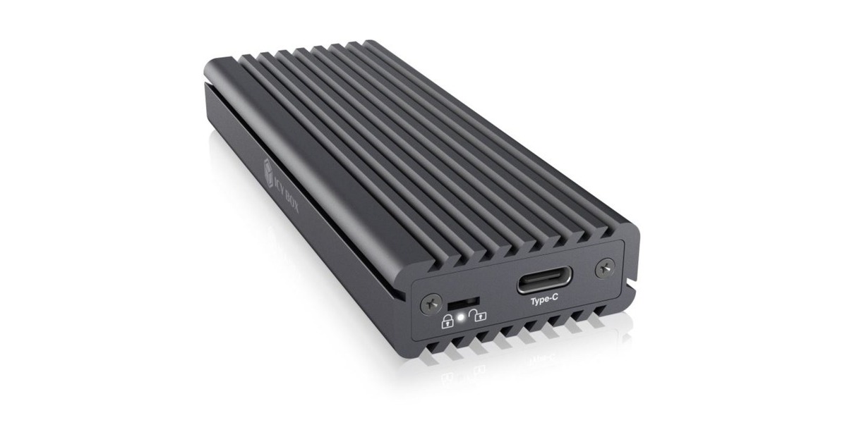 ICY BOX IB-1817MC-C31, Laufwerksgehäuse(grau)