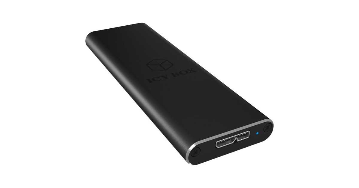 ICY BOX IB-183M2, Laufwerksgehäuse(schwarz)