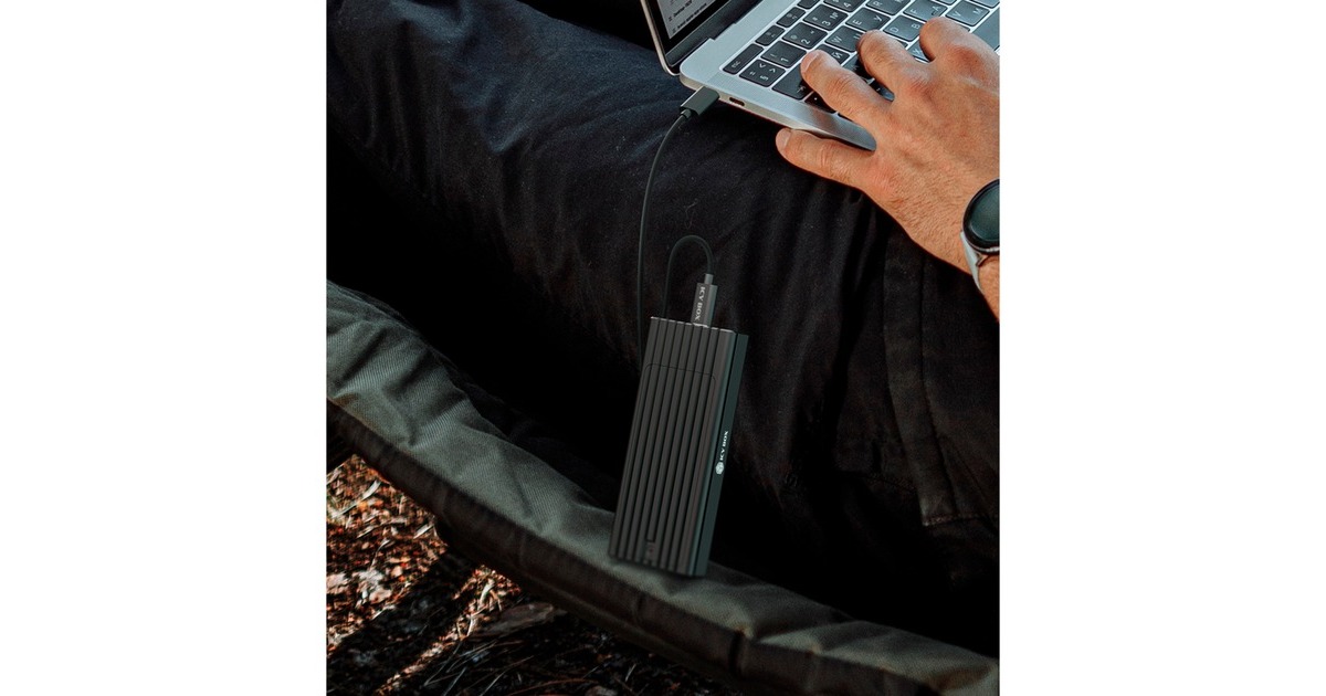 ICY BOX IB-1917M-C32, Laufwerksgehäuse(schwarz, USB 3.2 Gen 2x2 Type-C Gehäuse für M.2)