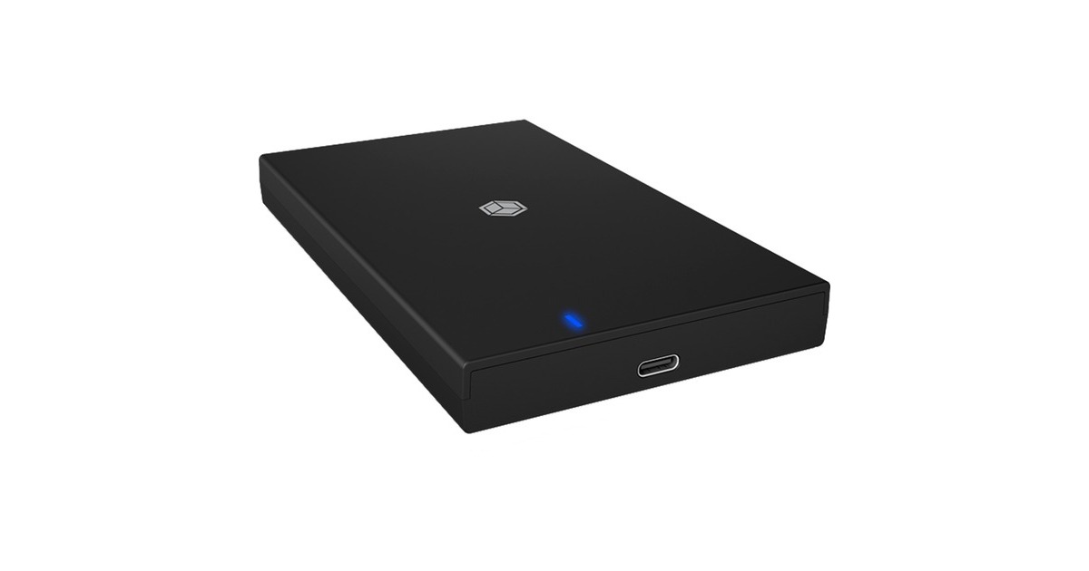 ICY BOX IB-200T-C3, Laufwerksgehäuse(schwarz)