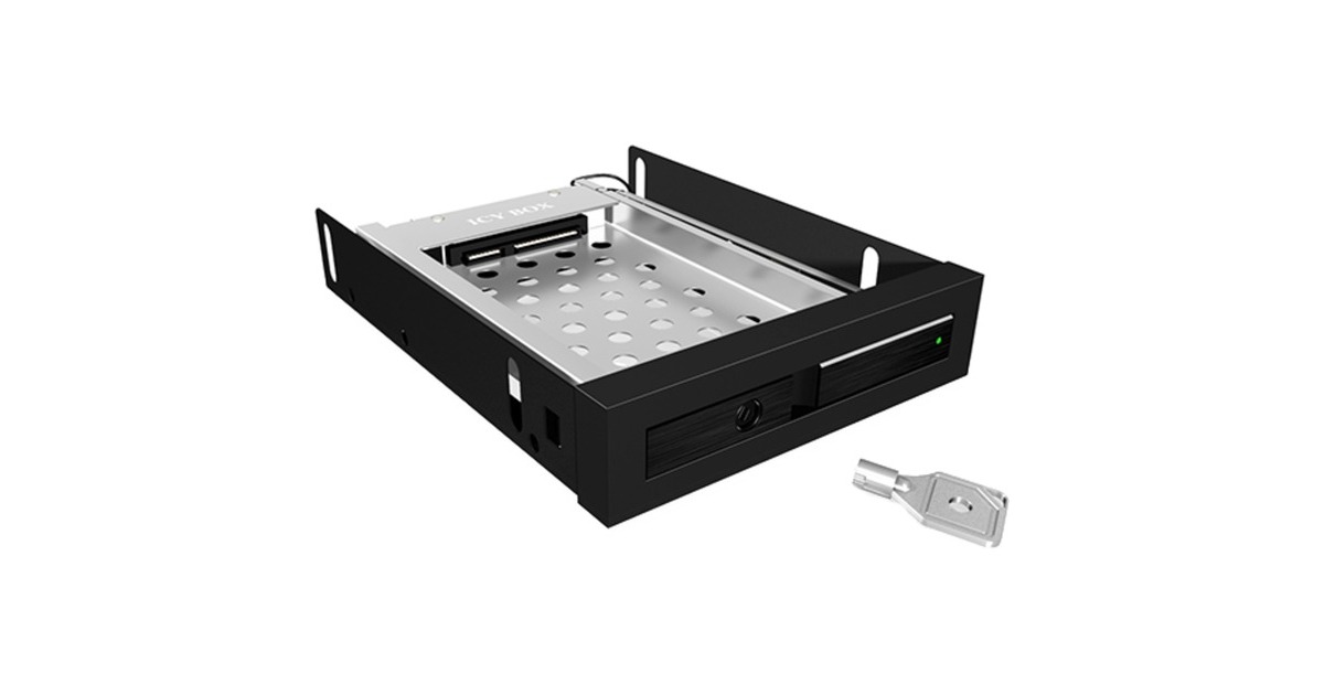 ICY BOX IB-2217StS, Wechselrahmen(schwarz)