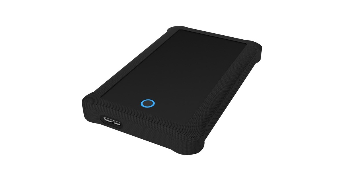 ICY BOX IB-233U3-B, Laufwerksgehäuse(schwarz)