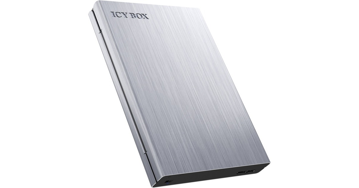 ICY BOX IB-241WP, Laufwerksgehäuse(silber)