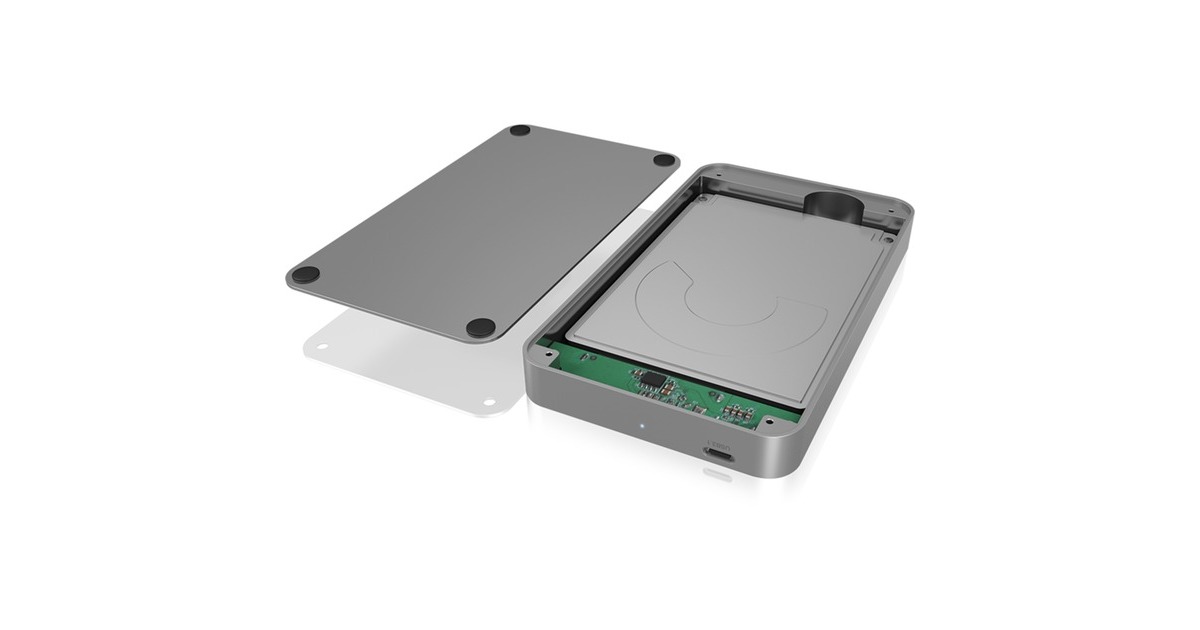 ICY BOX IB-247-C31, Laufwerksgehäuse(anthrazit)