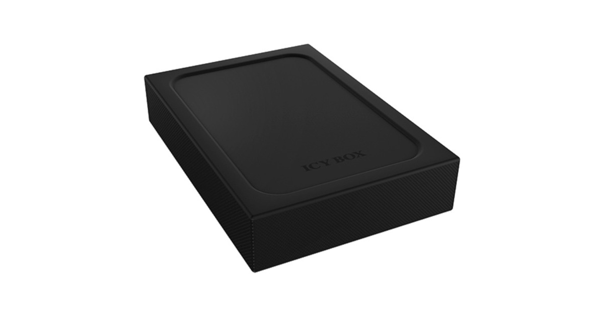 ICY BOX IB-256WP, Laufwerksgehäuse(schwarz)