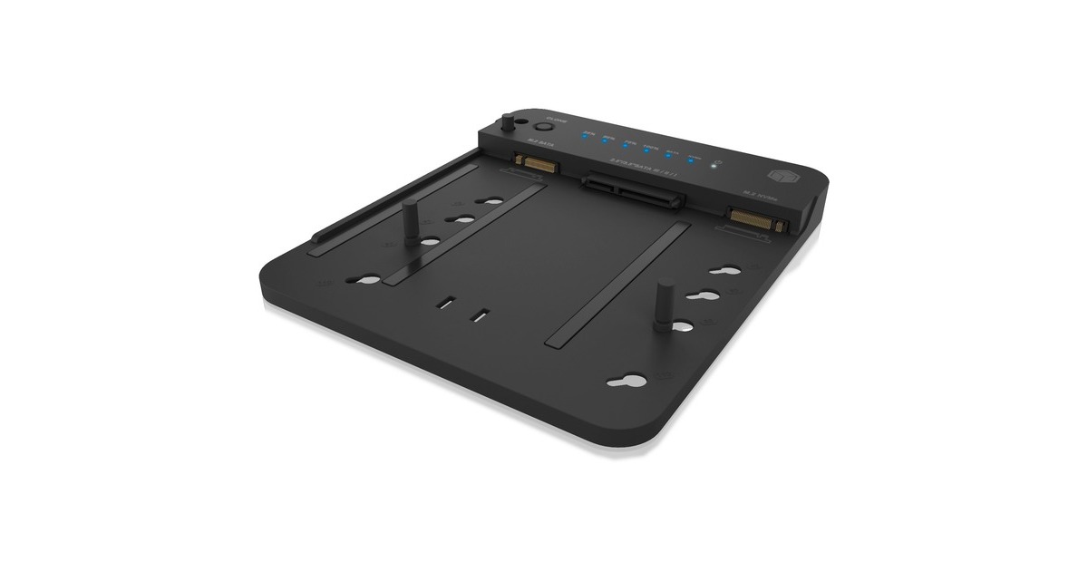 ICY BOX IB-2915MSCL-C31 CloneStation & DockingStation(M.2 NVME & SATA 2.5''/3.5'' SSD/HDD)