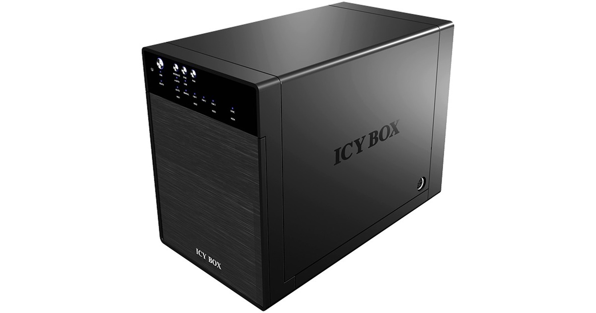 ICY BOX IB-3640SU3, Laufwerksgehäuse(schwarz)