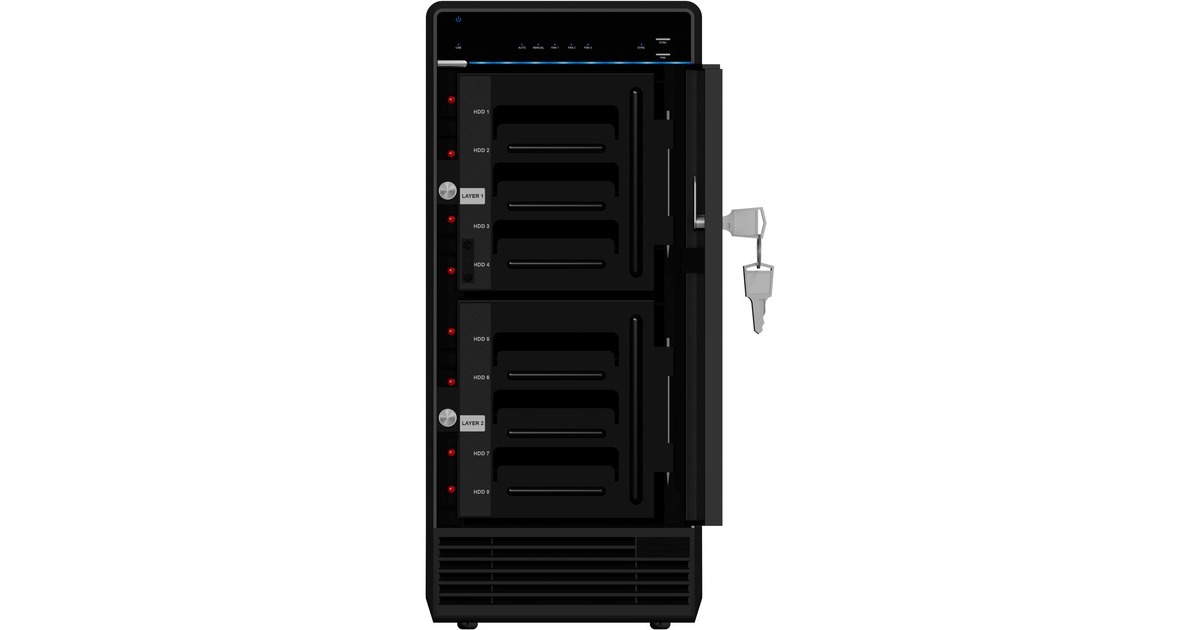 ICY BOX IB-3780-C31, Laufwerksgehäuse(schwarz, SINGLE JBOD)