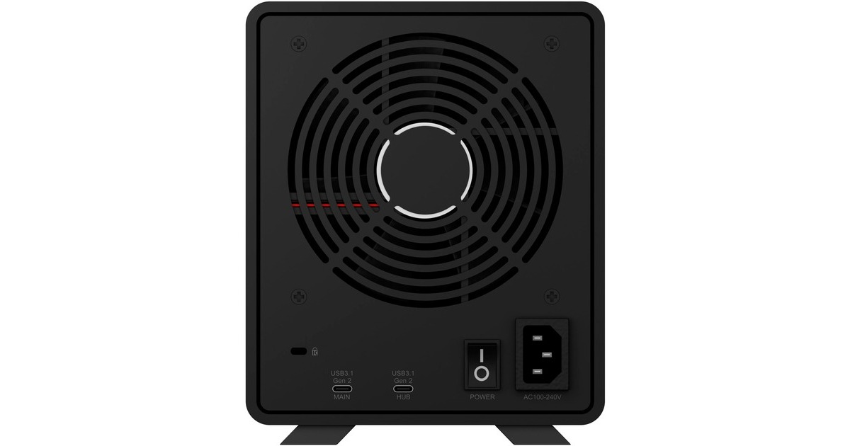 ICY BOX IB-3805-C31, Laufwerksgehäuse(schwarz, SINGLE)