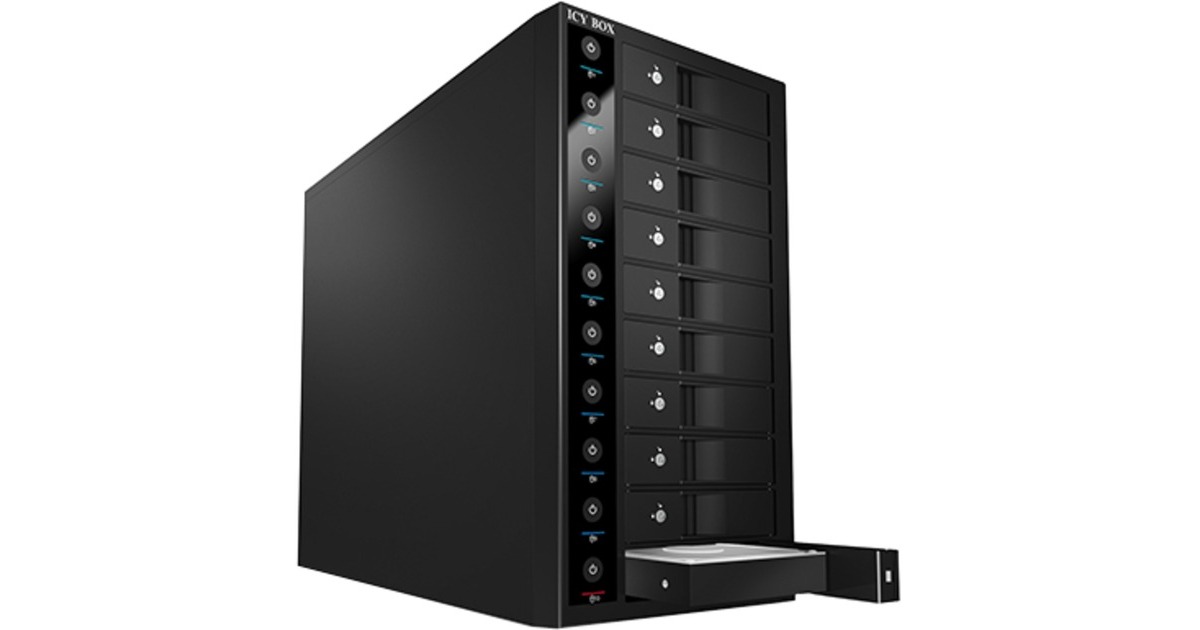 ICY BOX IB-3810U3, Laufwerksgehäuse(schwarz)