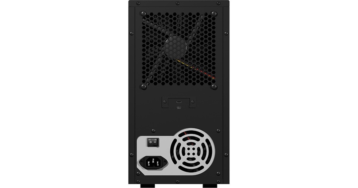 ICY BOX IB-3810-C31, Laufwerksgehäuse(schwarz)