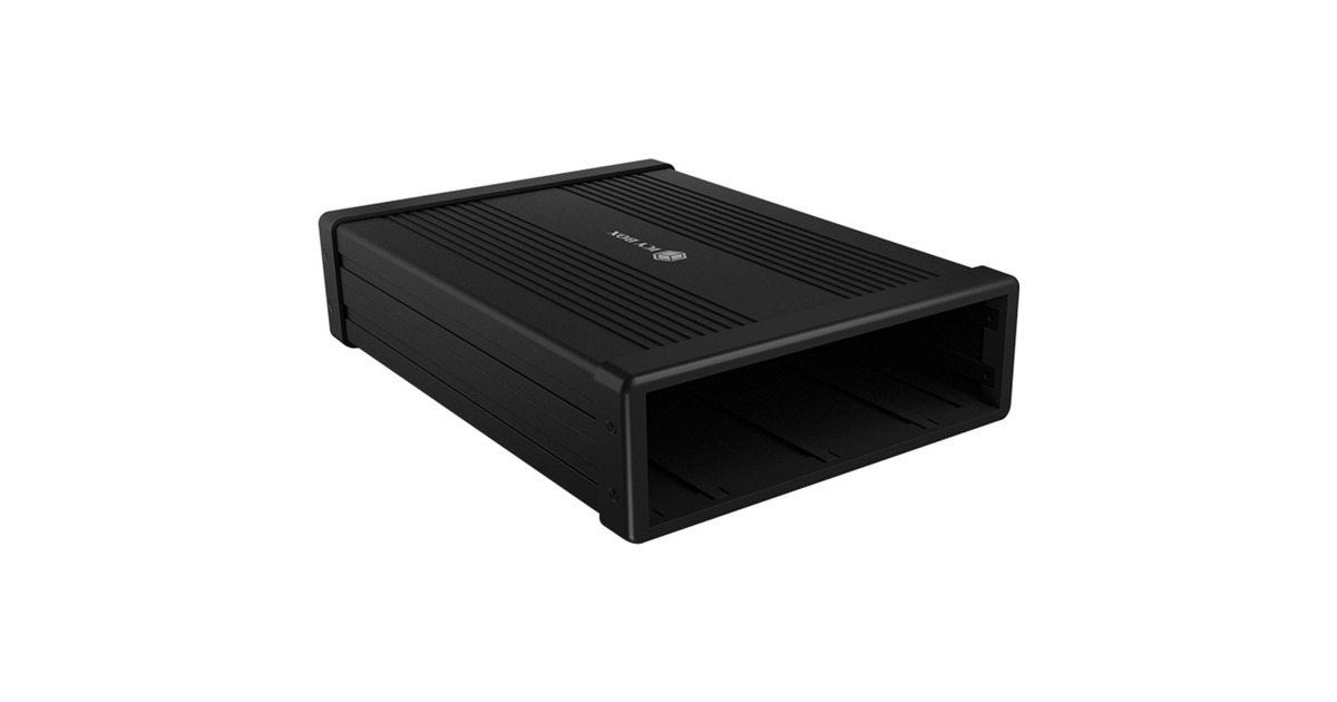 ICY BOX IB-525-U3, Laufwerksgehäuse(schwarz)