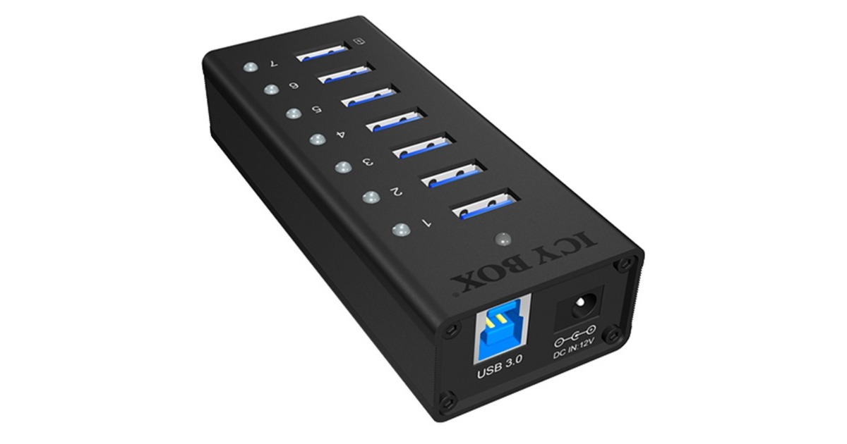 ICY BOX IB-AC618, USB-Hub