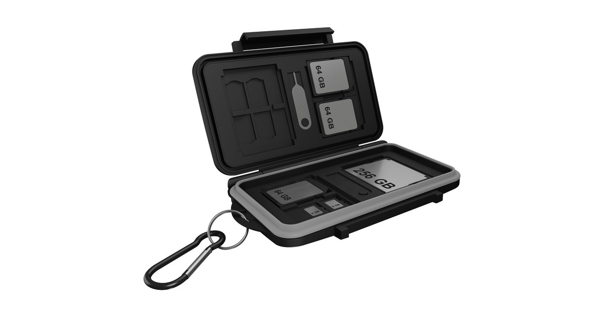 ICY BOX IB-AC620-CR, Aufbewahrungsbox(schwarz/grau)