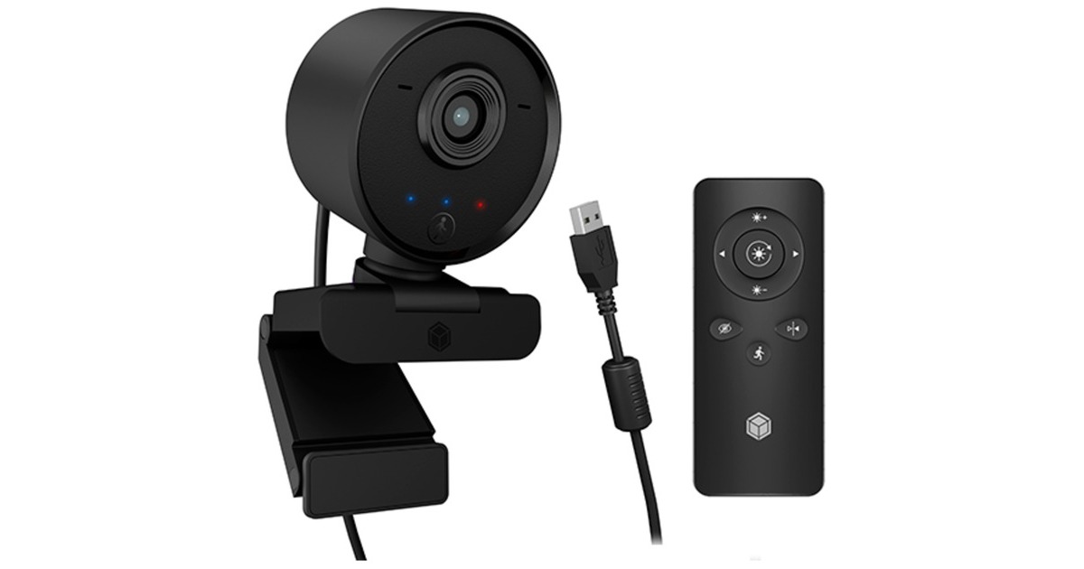 ICY BOX IB-CAM502-HD, Webcam(schwarz)