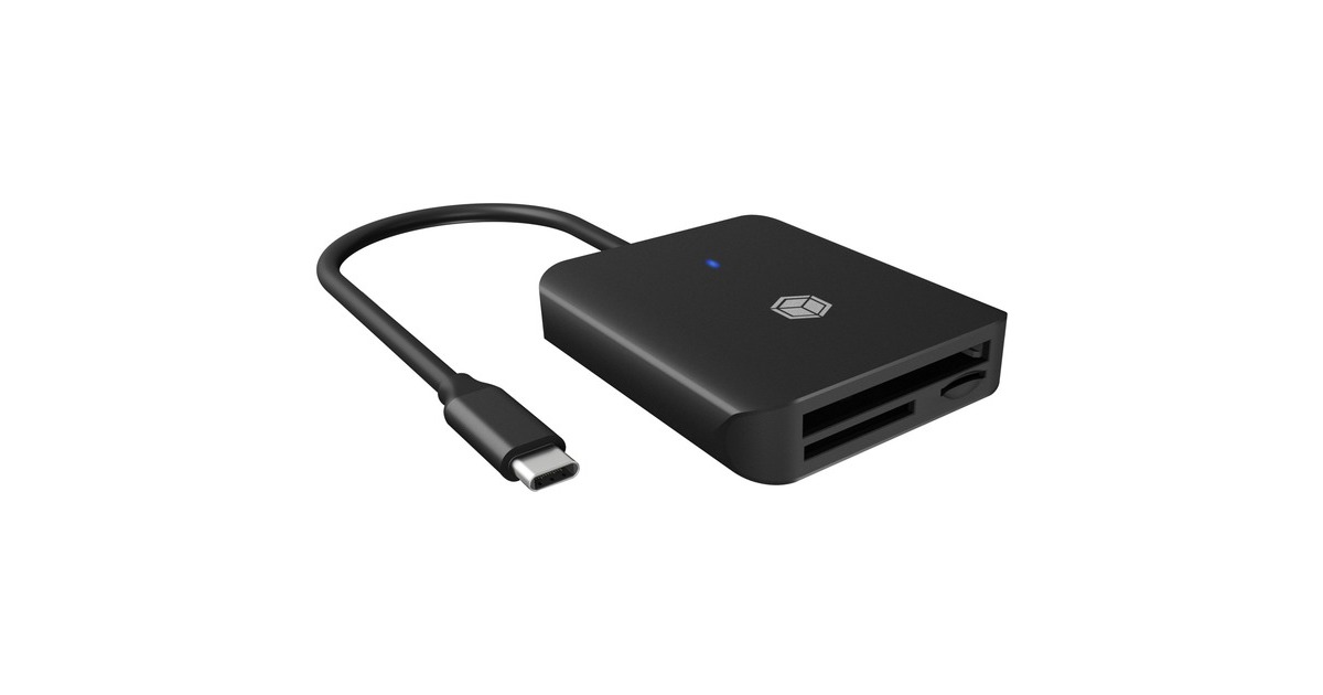 ICY BOX IB-CR403-C3, Kartenleser(schwarz)