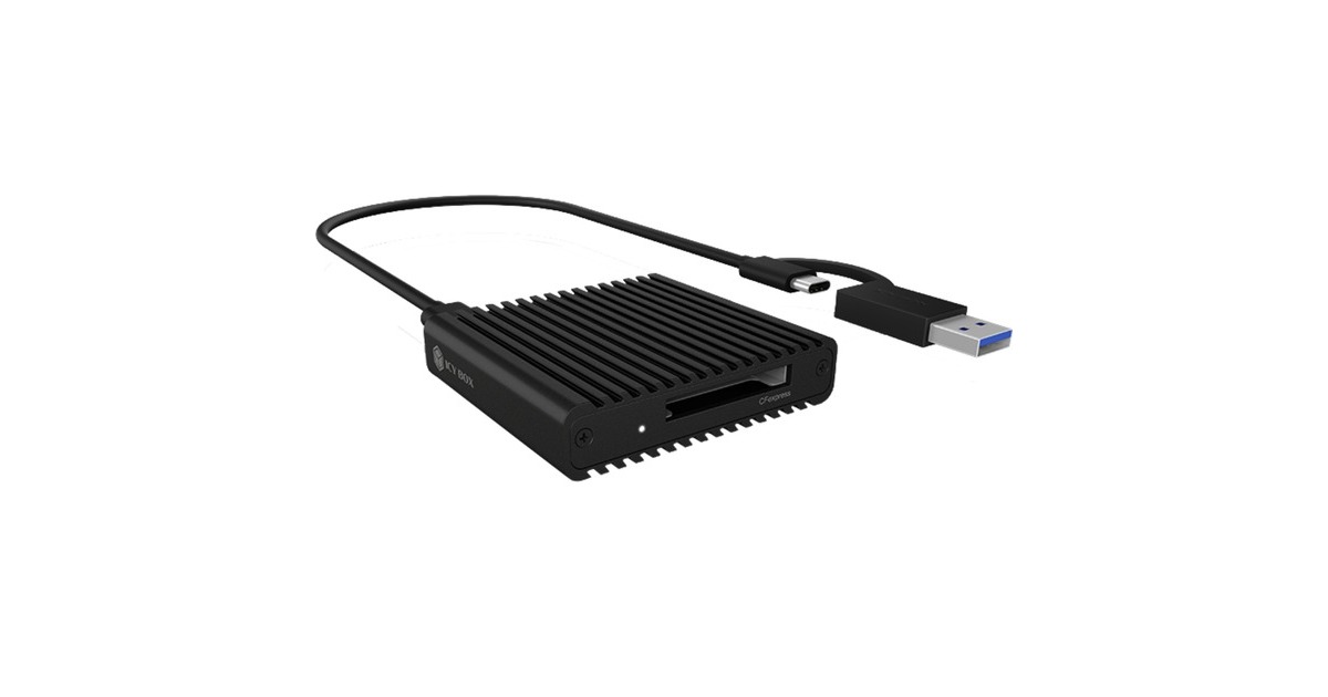 ICY BOX IB-CR404-C31, Kartenleser(schwarz)