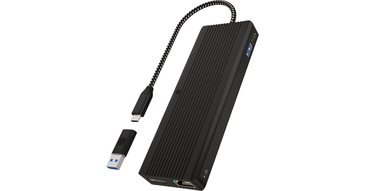 ICY BOX IB-DK4080AC, Dockingstation(HDMI, USB-C, USB-A, DisplayPort, RJ-45)