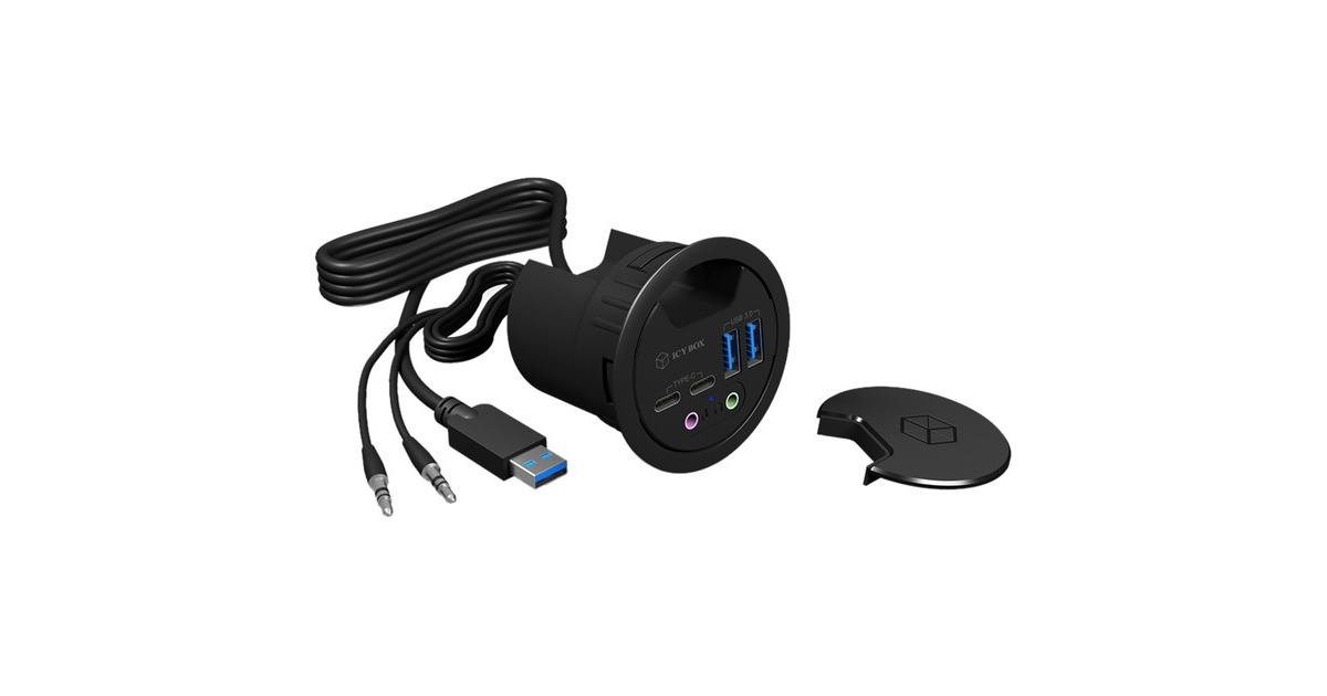 ICY BOX IB-HUB1403B, USB-Hub