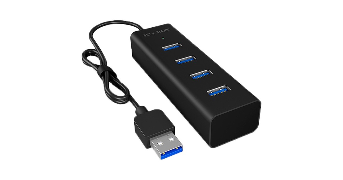 ICY BOX IB-HUB1409-U3, USB-Hub