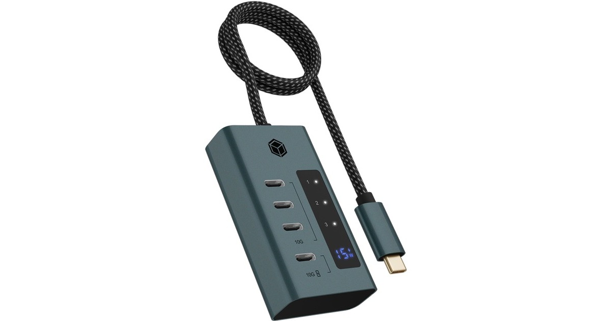 ICY BOX IB-HUB1454-C31, USB-Hub