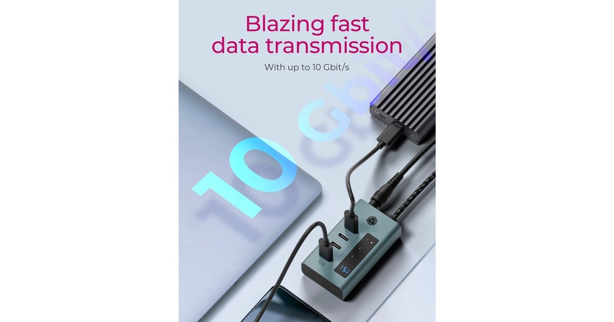 ICY BOX IB-HUB1454-C31, USB-Hub