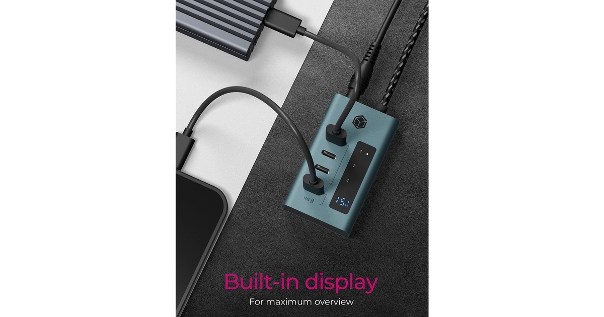 ICY BOX IB-HUB1454-C31, USB-Hub