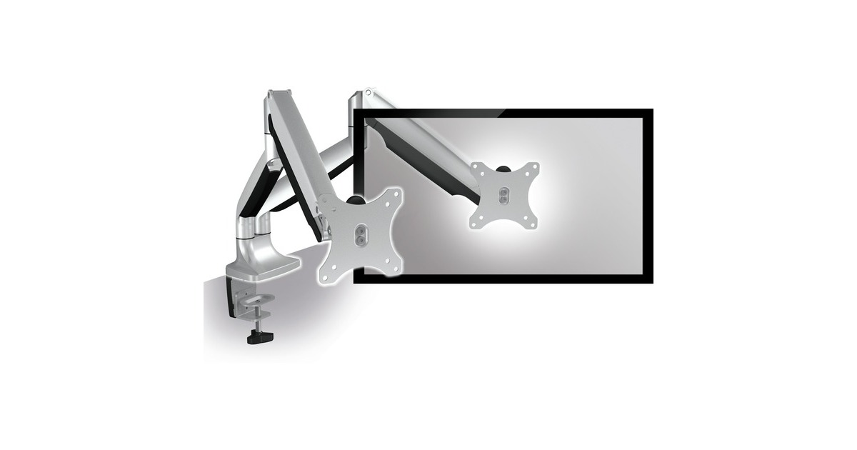 ICY BOX IB-MS504-T, Monitorhalterung(silber/schwarz)