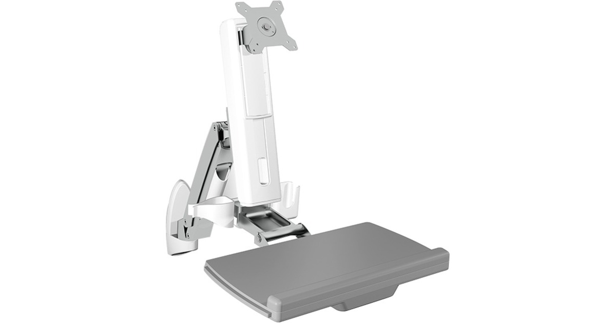 ICY BOX IB-MS600-W, Monitorhalterung(weiß)