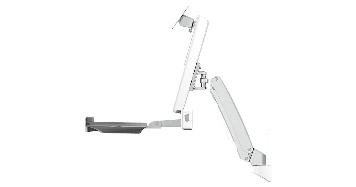 ICY BOX IB-MS600-W, Monitorhalterung(weiß)