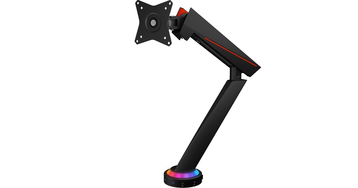 ICY BOX IB-MSG303BL-T, Monitorhalterung(schwarz (matt))