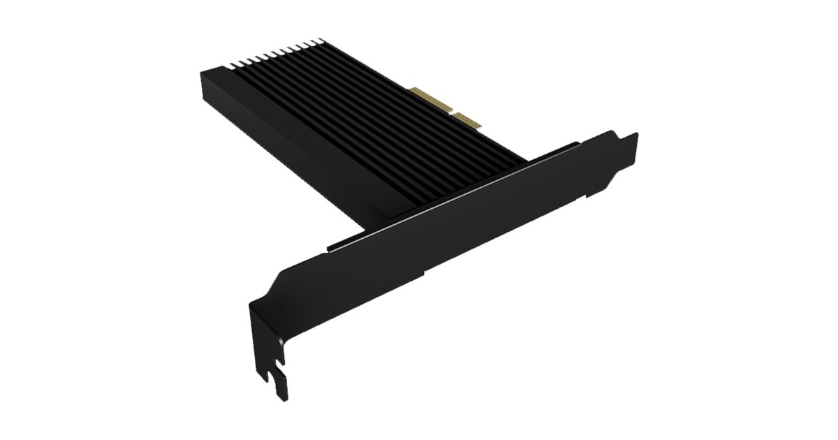 ICY BOX IB-PCI208-HS, Schnittstellenkarte(schwarz)