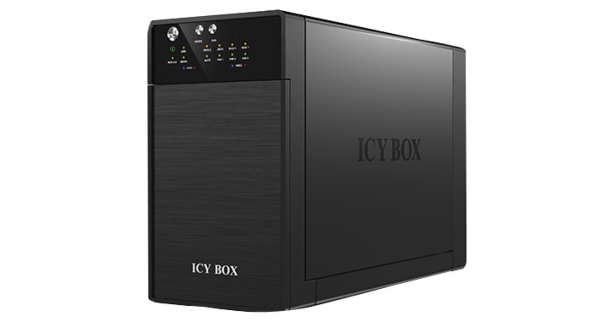 ICY BOX IB-RD3620SU3, Laufwerksgehäuse(schwarz)