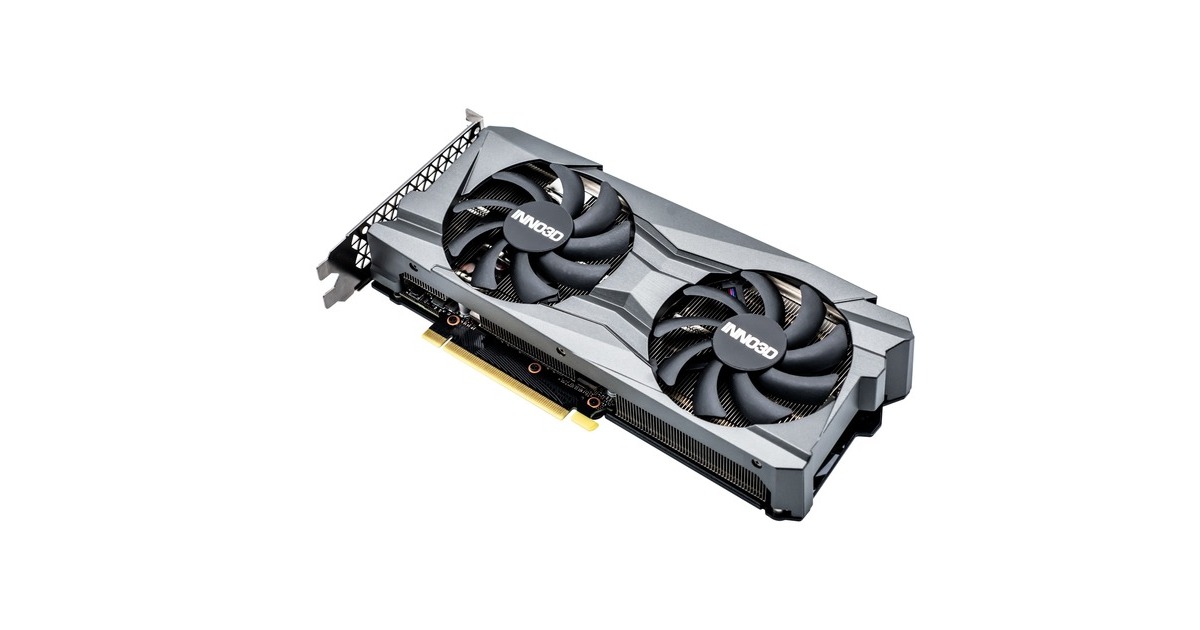 INNO3D GeForce RTX 3060 TWIN X2 OC, Grafikkarte(3x DisplayPort, 1x HDMI 2.1)