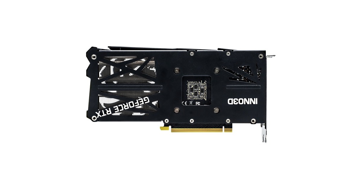 INNO3D GeForce RTX 3060 TWIN X2 OC, Grafikkarte(3x DisplayPort, 1x HDMI 2.1)