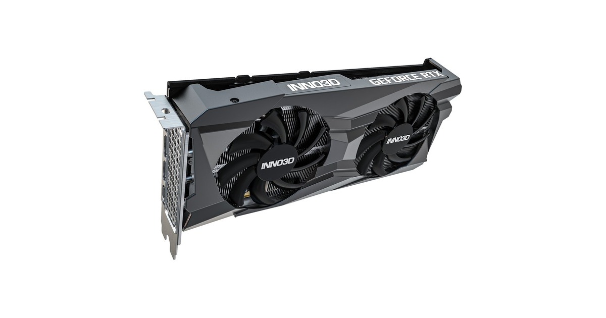 INNO3D GeForce RTX 3060 TWIN X2 OC, Grafikkarte(3x DisplayPort, 1x HDMI 2.1)