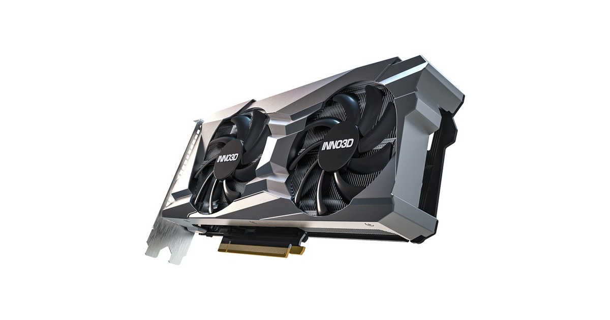 INNO3D GeForce RTX 3060 TWIN X2 OC, Grafikkarte(3x DisplayPort, 1x HDMI 2.1)