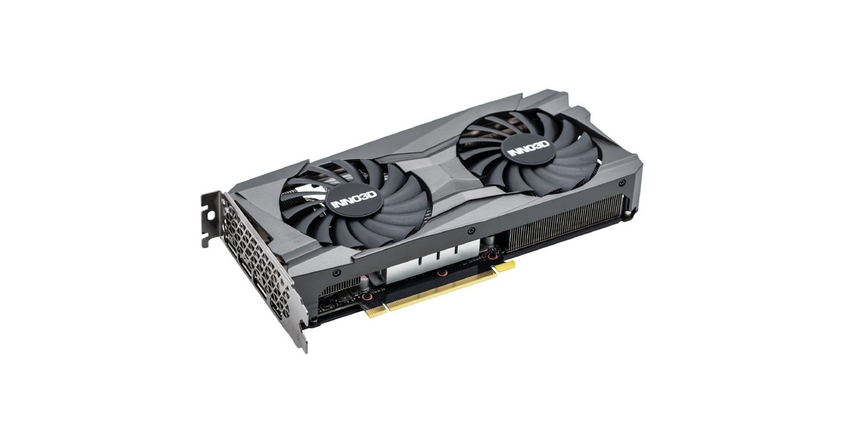 INNO3D GeForce RTX 3060 TWIN X2, Grafikkarte(3x DisplayPort, 1x HDMI 2.1)