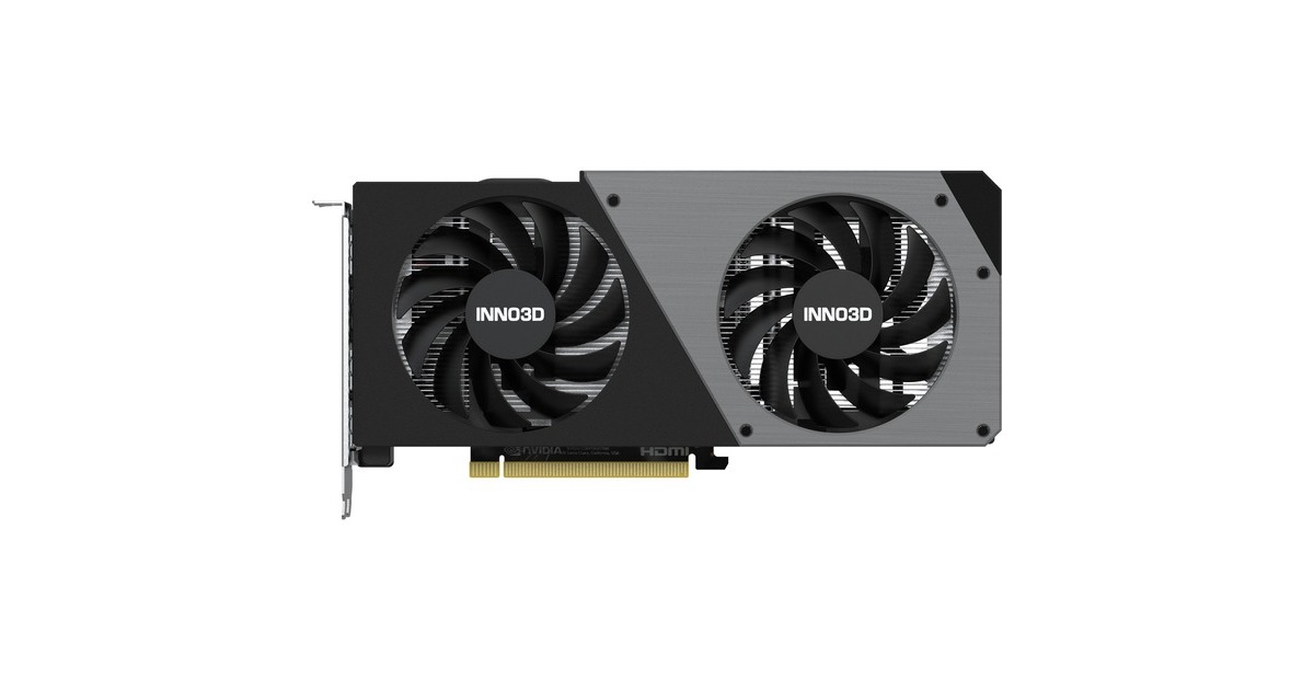 INNO3D GeForce RTX 4060 TWIN X2, Grafikkarte(DLSS 3, 3x DisplayPort, 1x HDMI 2.1)