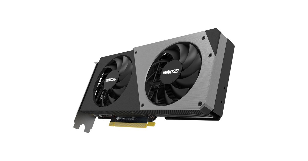 INNO3D GeForce RTX 4060 Ti TWIN X2, Grafikkarte(DLSS 3, 3x DisplayPort, 1x HDMI 2.1)