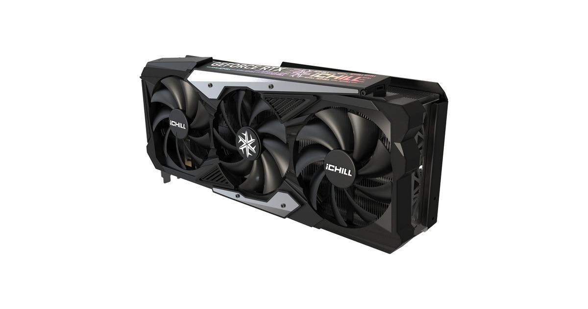 INNO3D GeForce RTX 4070 ICHILL X3, Grafikkarte(DLSS 3, 3x DisplayPort, 1x HDMI 2.1)