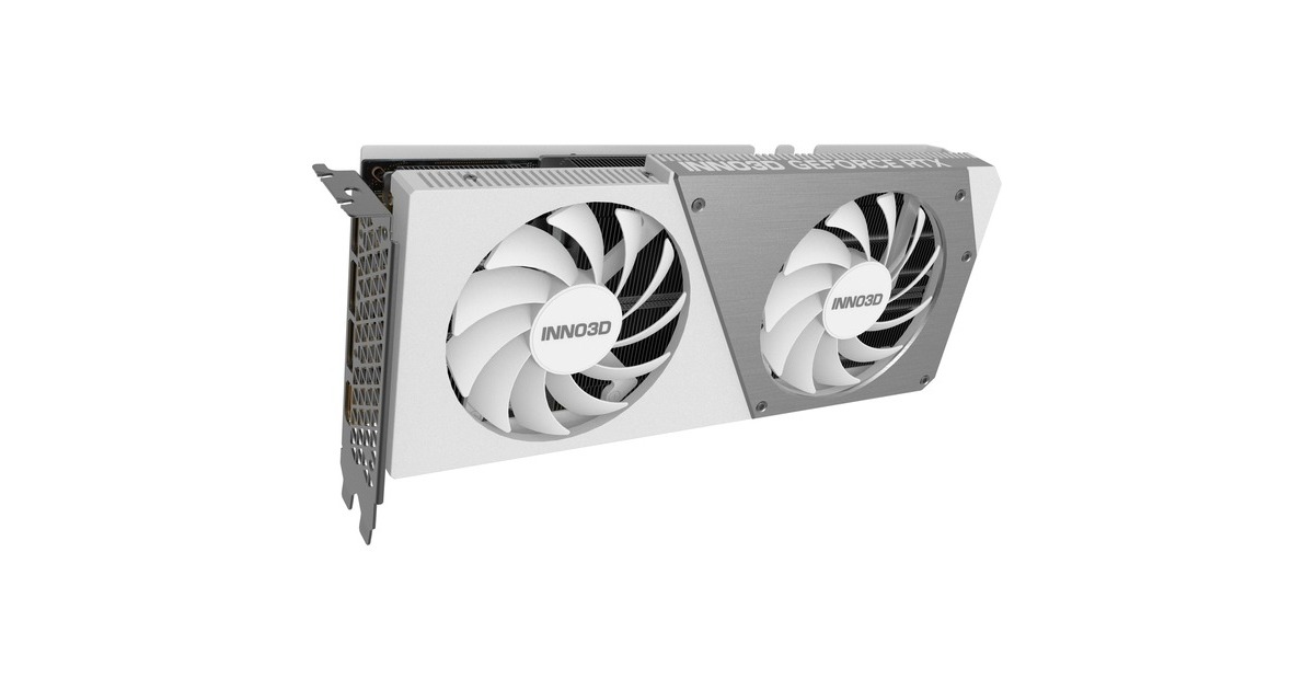 INNO3D GeForce RTX 4070 TWIN X2 OC WHITE, Grafikkarte(DLSS 3, 3x DisplayPort, 1x HDMI 2.1)