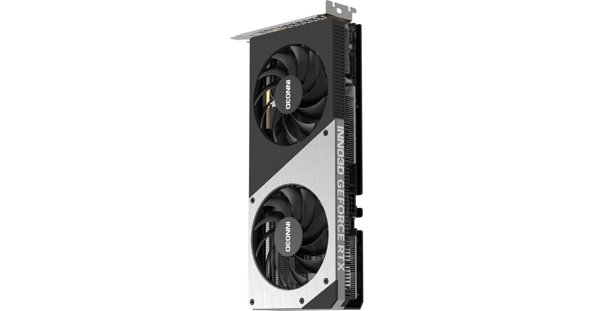 INNO3D GeForce RTX 4070 TWIN X2 OC, Grafikkarte(DLSS 3, 3x DisplayPort, 1x HDMI 2.1)