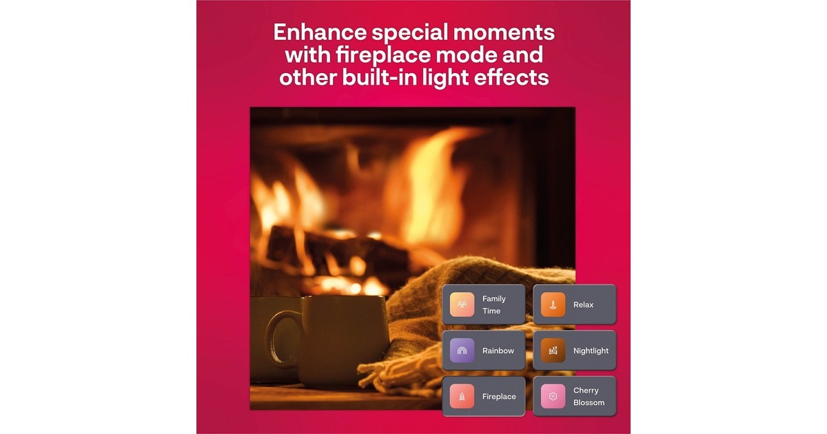 INNR Smart Filament Bulb E27 Vintage Edison, LED-Lampe(2er-Pack, ersetzt 30 Watt)