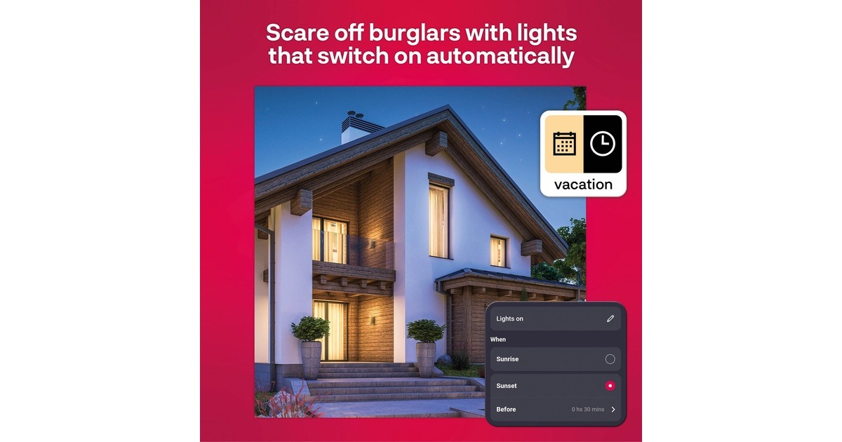 INNR Smart Filament Bulb E27 Vintage Edison, LED-Lampe(2er-Pack, ersetzt 30 Watt)